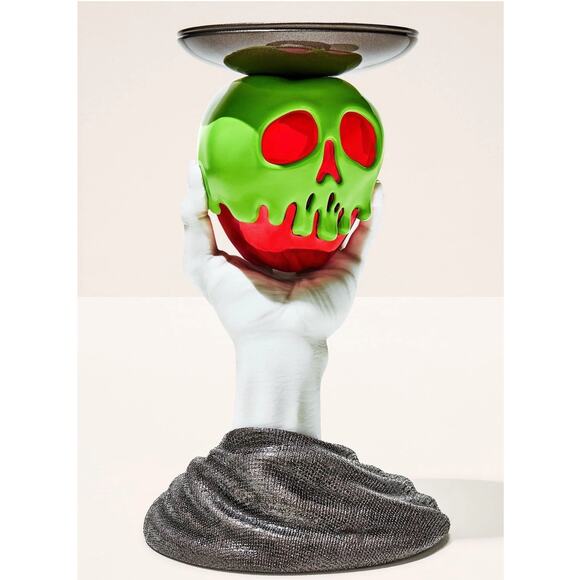 Bath & Body Works Disney Villains Evil Queen Poison Apple Candle Holder Glows - Picture 1 of 3